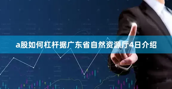 a股如何杠杆据广东省自然资源厅4日介绍