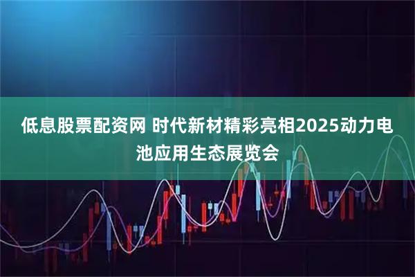 低息股票配资网 时代新材精彩亮相2025动力电池应用生态展览会