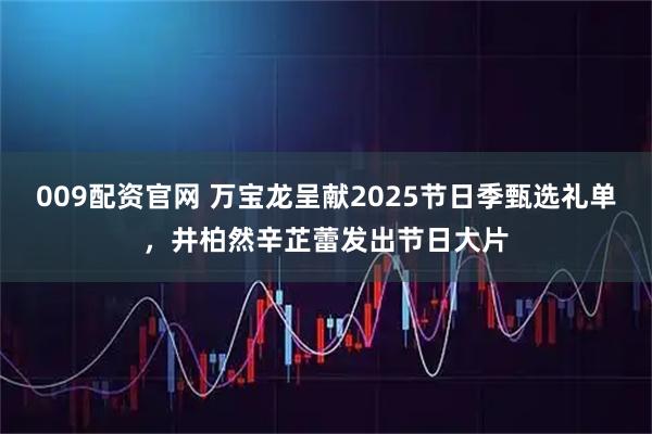 009配资官网 万宝龙呈献2025节日季甄选礼单，井柏然辛芷蕾发出节日大片